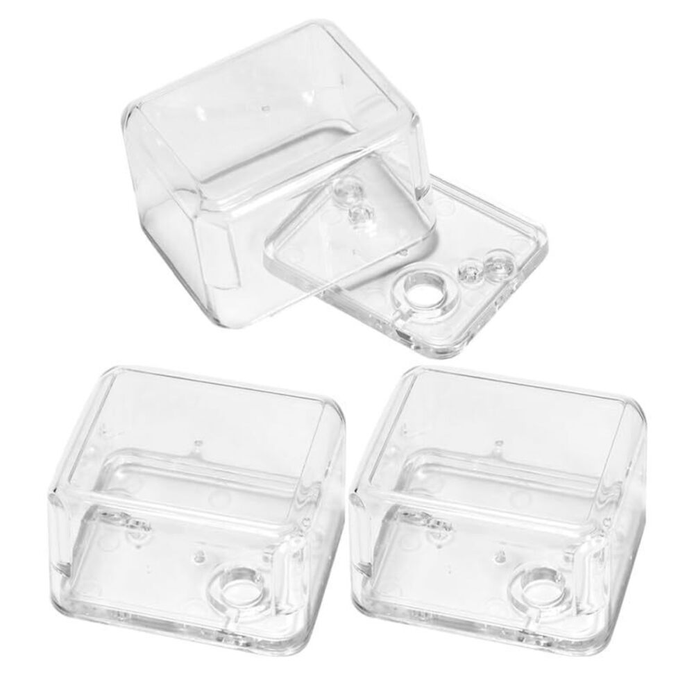 5653 3pcs DIY Music Box Kit with Acrylic Box Hand Crank Musical Parts